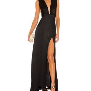 Sau Lee‎ Genevieve Satin Gown